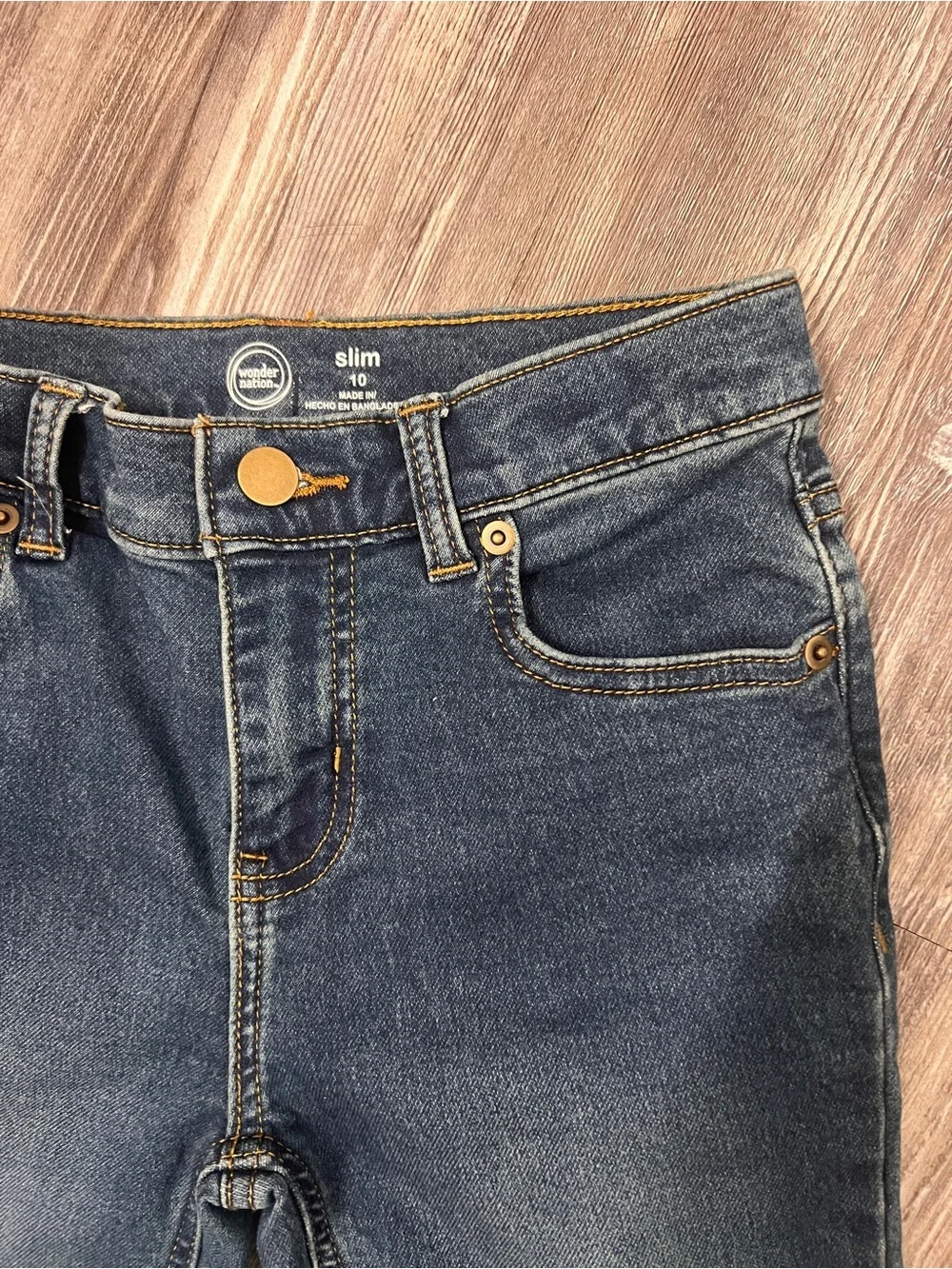 Wonder Nation Size 10 Slim Jeans